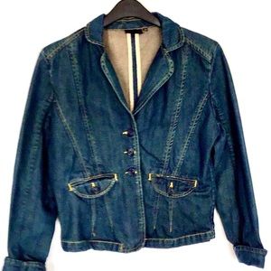 Women’s the limited jeans jacket size L